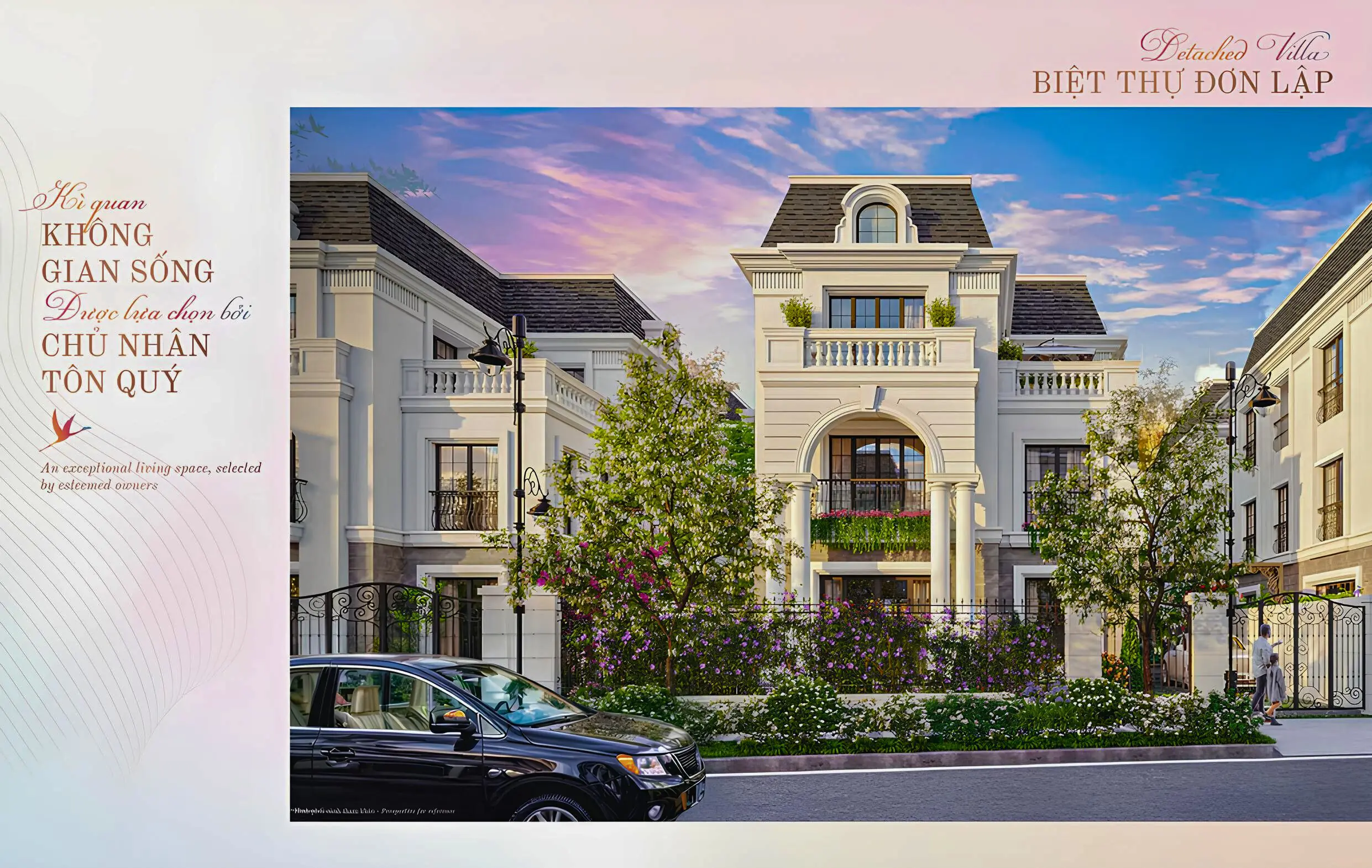 Giá Bán Biệt Thự Đơn Lập Dự Án Hồng Hạc Phú Mỹ Hưng bao nhiêu? 5 Phối cảnh biệt thự đơn lập tại dự án Phú Mỹ Hưng Amelie