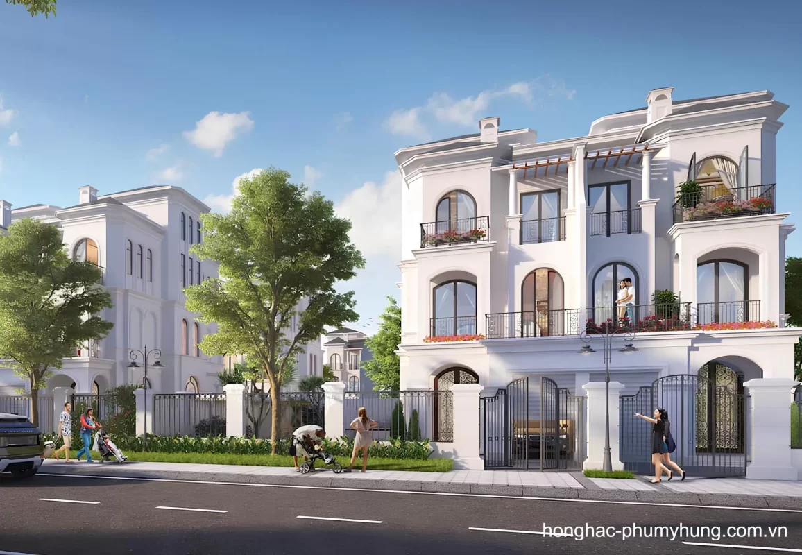 Thiết Kế Biệt Thự Song Lập Dự Án Hồng Hạc Phú Mỹ Hưng 7 Hình ảnh minh họa tham khảo