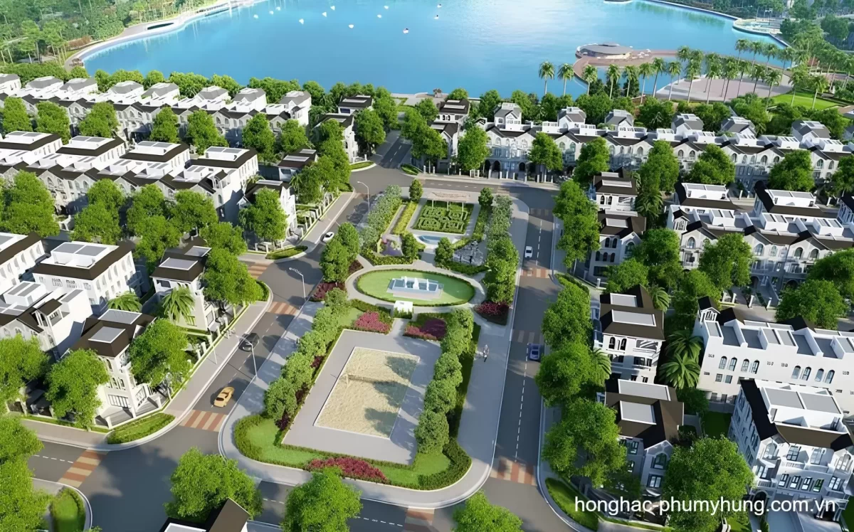 Thiết Kế Biệt Thự Song Lập Dự Án Hồng Hạc Phú Mỹ Hưng 10 Hình ảnh minh họa tham khảo