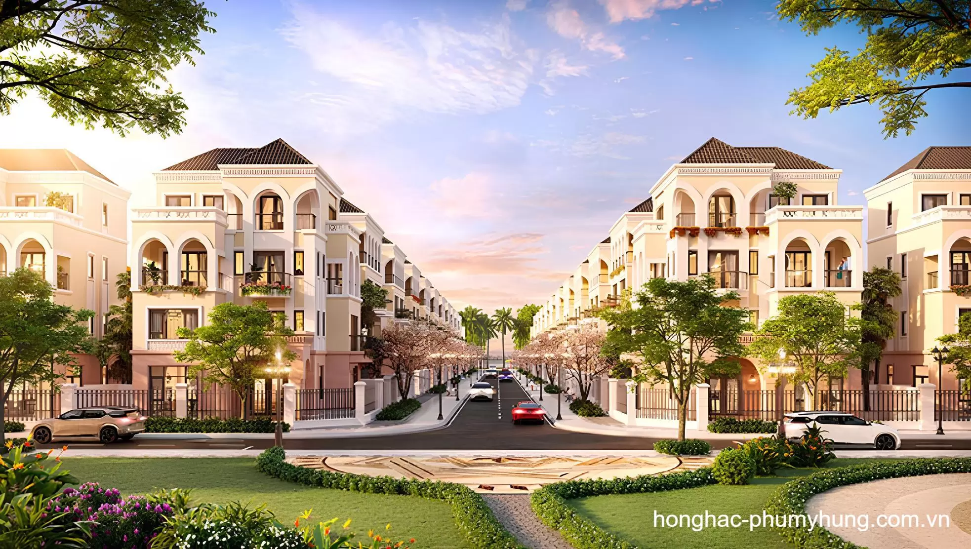 Thiết Kế Biệt Thự Song Lập Dự Án Hồng Hạc Phú Mỹ Hưng 11 Hình ảnh minh họa tham khảo