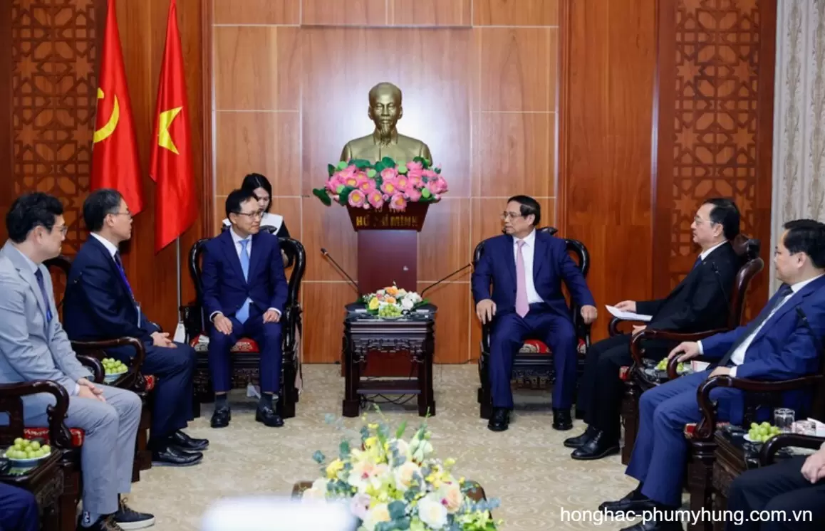 Thủ tướng Phạm Minh Chính tiếp ông Choi Joo Ho, Tổng Giám đốc Tổ hợp Samsung Việt Nam