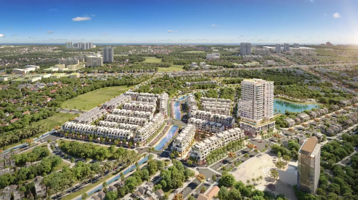 Phối cảnh dự án Vaquarius Văn Giang