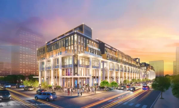 Phối cảnh nhà phố Phú Mỹ Hưng